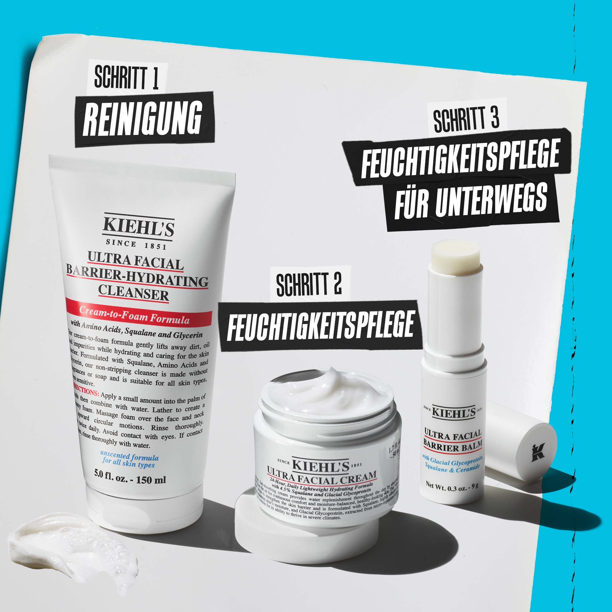 Kiehl's Ultra Facial Barrier-Hydrating Cleanser