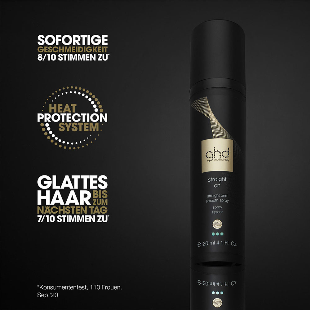 ghd straight on Glättungsspray