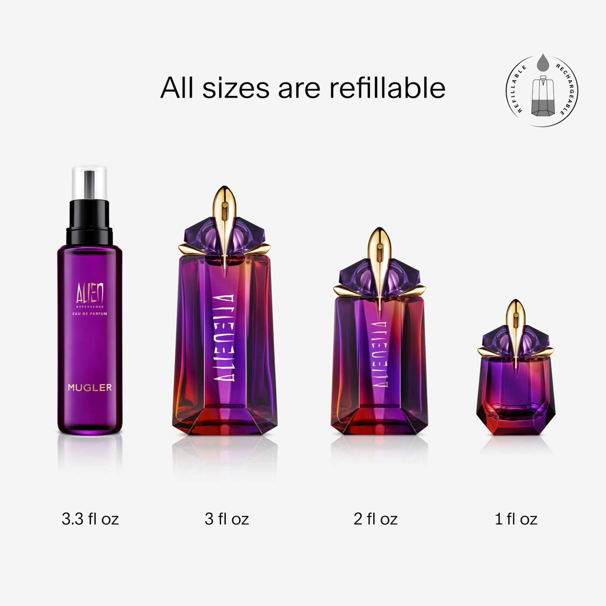 Mugler Alien Hypersense Eau de Parfum (EdP) Nachfüllung