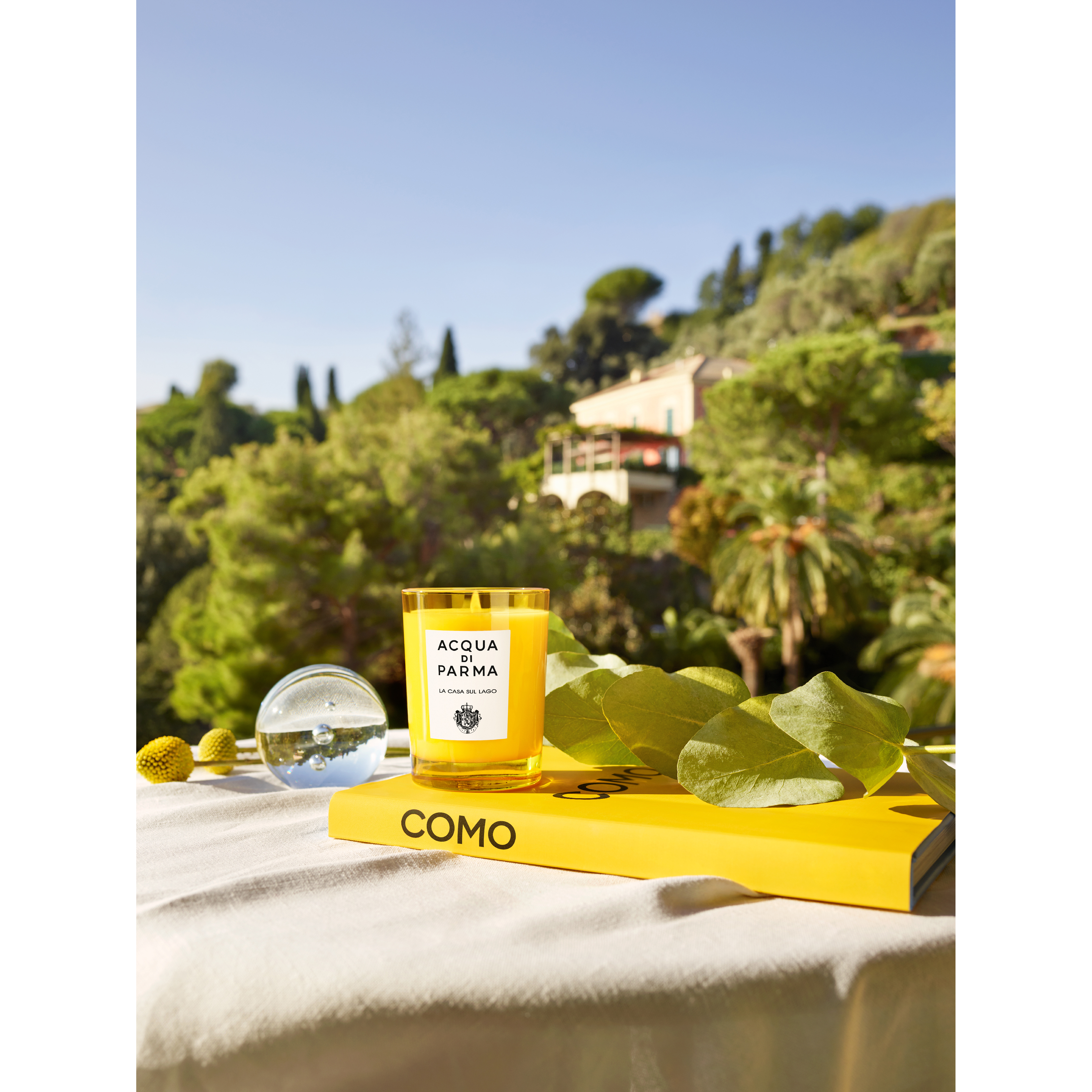 ACQUA DI PARMA LA CASA SUL LAGO Glass Candle