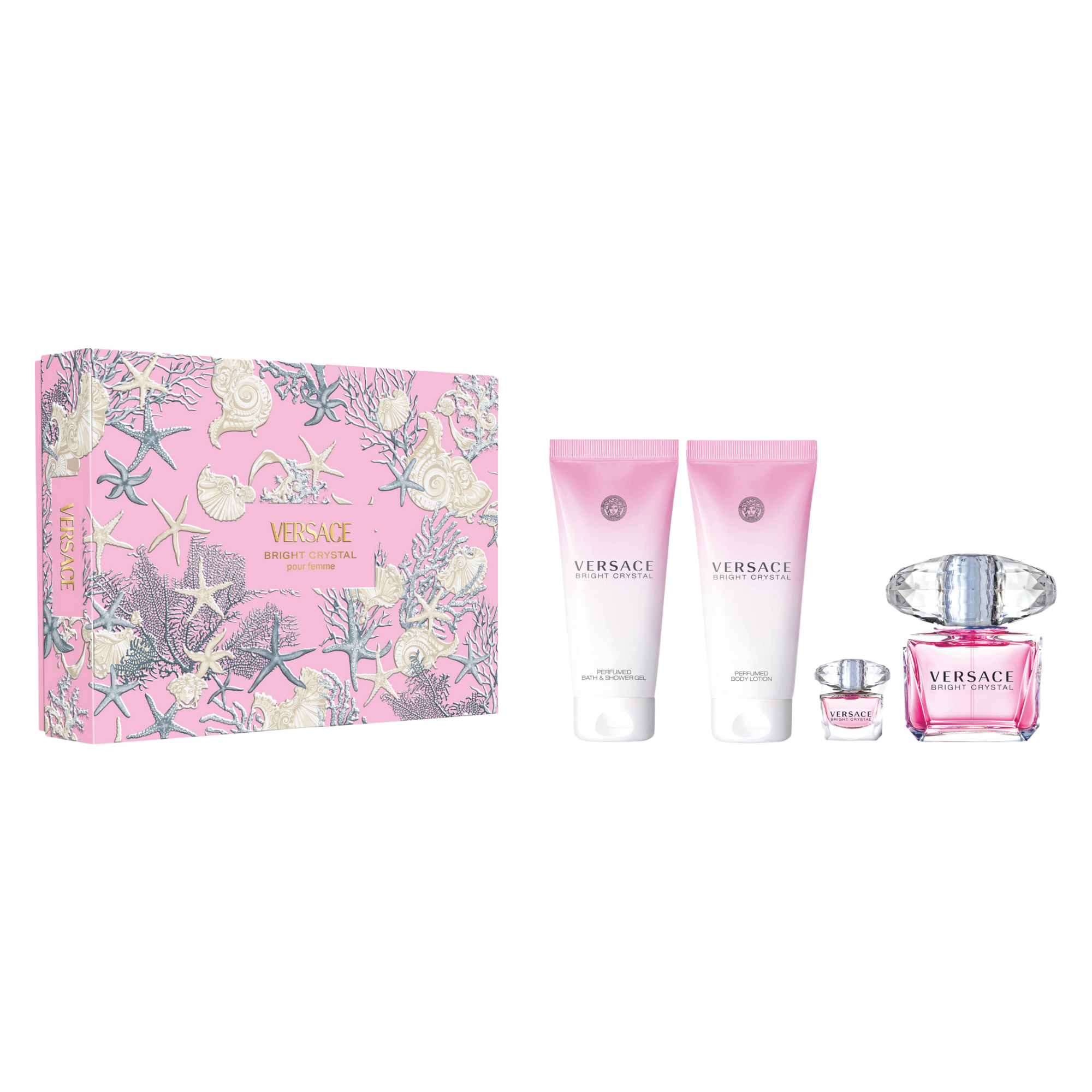 Versace Bright Crystal Eau de Toilette (EdT) 90ml SET