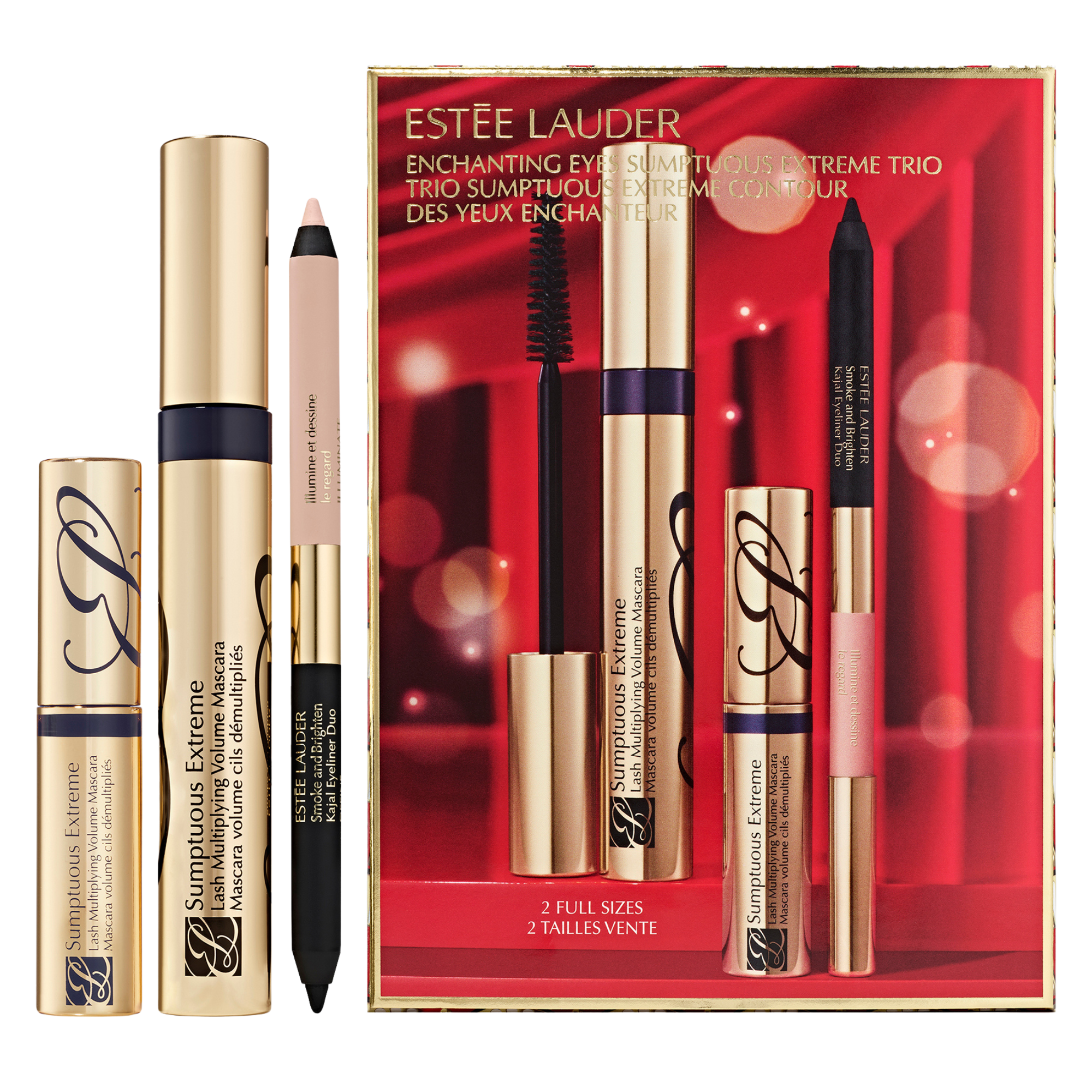 Estée Lauder Sumptuous Extreme Enchanting Eyes Sumptuous Extreme Trio Set Estée Lauder Sumptuous Extreme Enchanting Eyes Sumptuous Extreme Trio Set