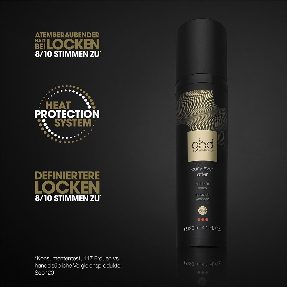 ghd curly ever after Spray für perfekte Locken und Wellen