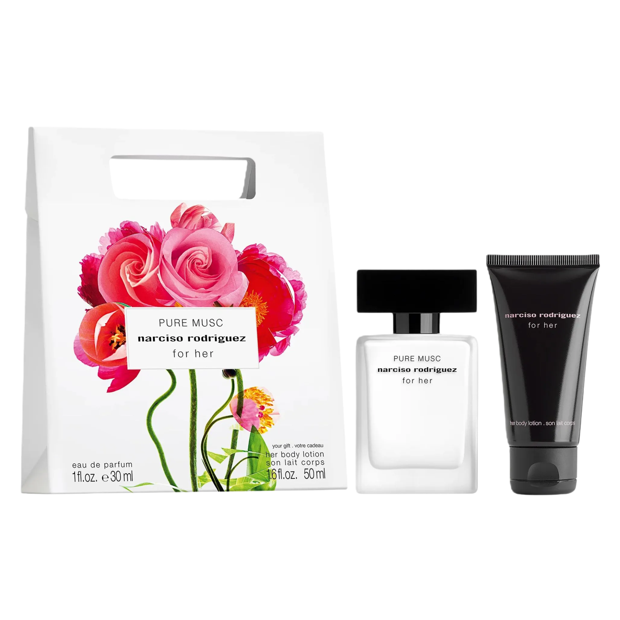 Narciso Rodriguez for her pure musc Eau de Parfum (EdP) 30ml SET