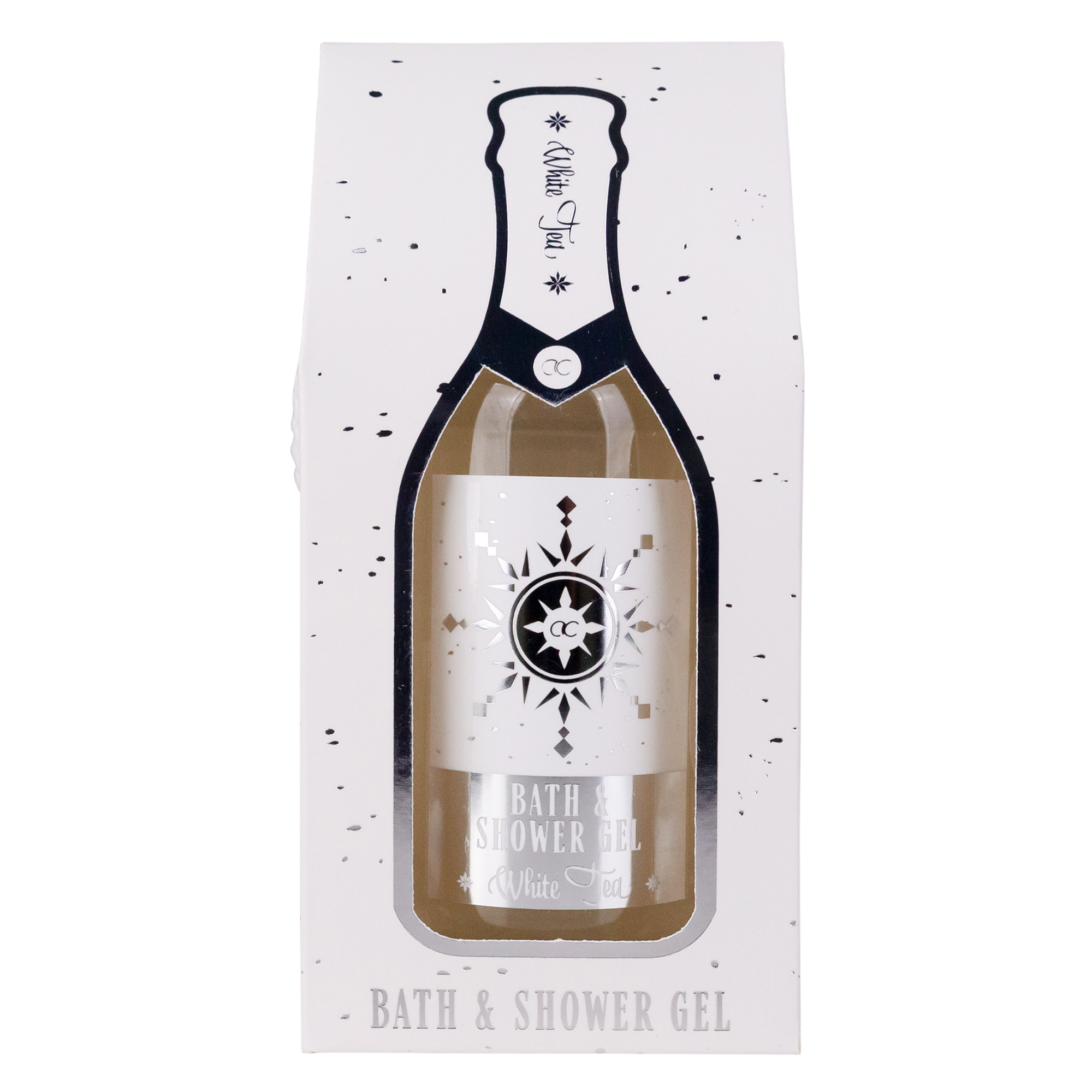 Accentra Season's Greetings Bade- & Duschgel in Champagneroptik silber Accentra Season's Greetings Bade- & Duschgel in Champagneroptik silber