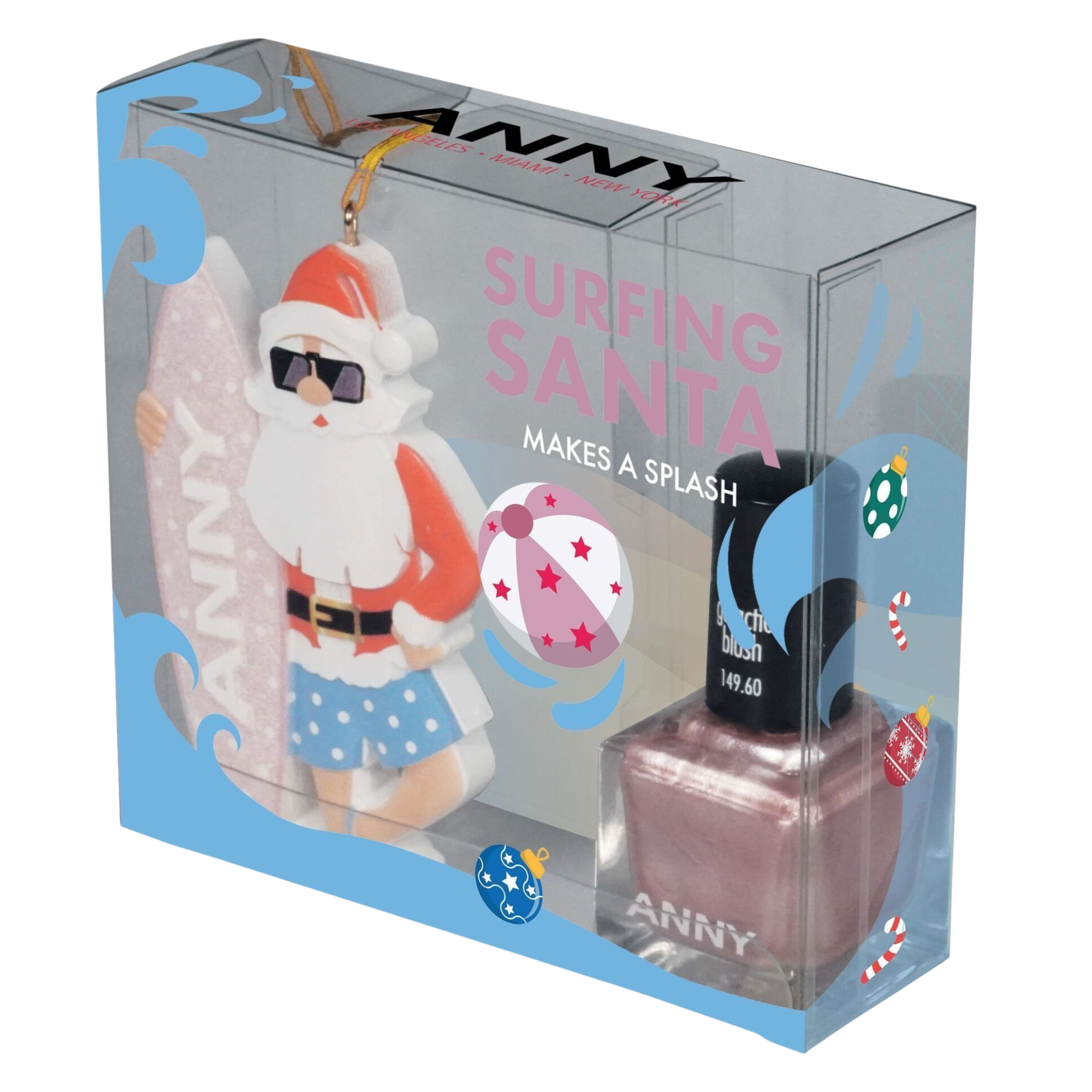 ANNY Surfing Santa Makes A Splash Nagellack SET ANNY Surfing Santa Makes A Splash Nagellack SET