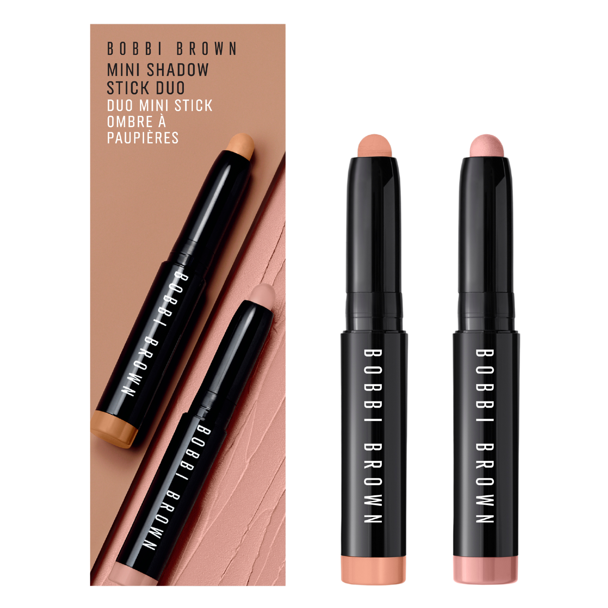 Bobbi Brown Eyes Mini Long-Wear Cream Shadow Stick Duo SET Bobbi Brown Eyes Mini Long-Wear Cream Shadow Stick Duo SET