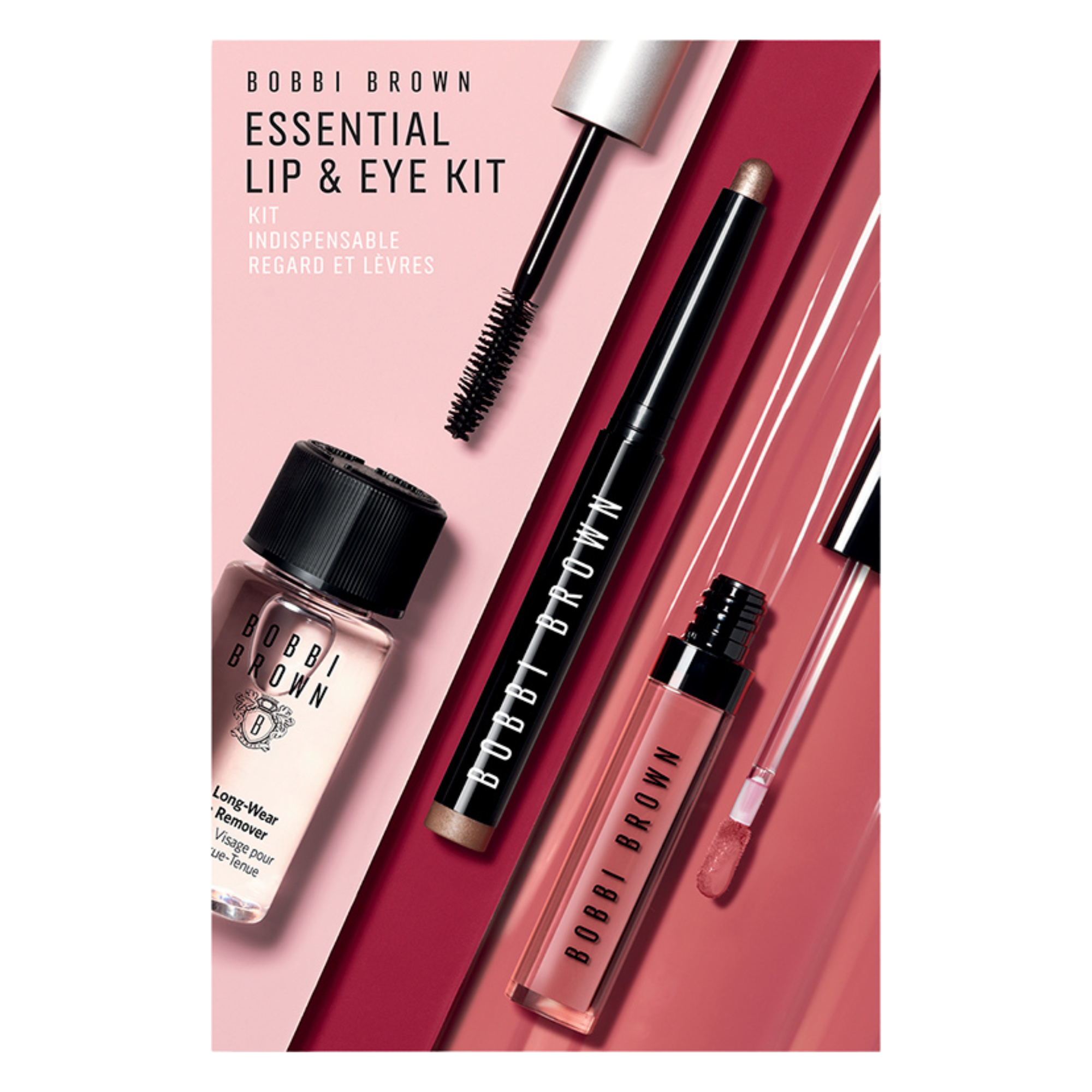 Bobbi Brown The Essential Lip & Eye Kit SET Bobbi Brown The Essential Lip & Eye Kit SET