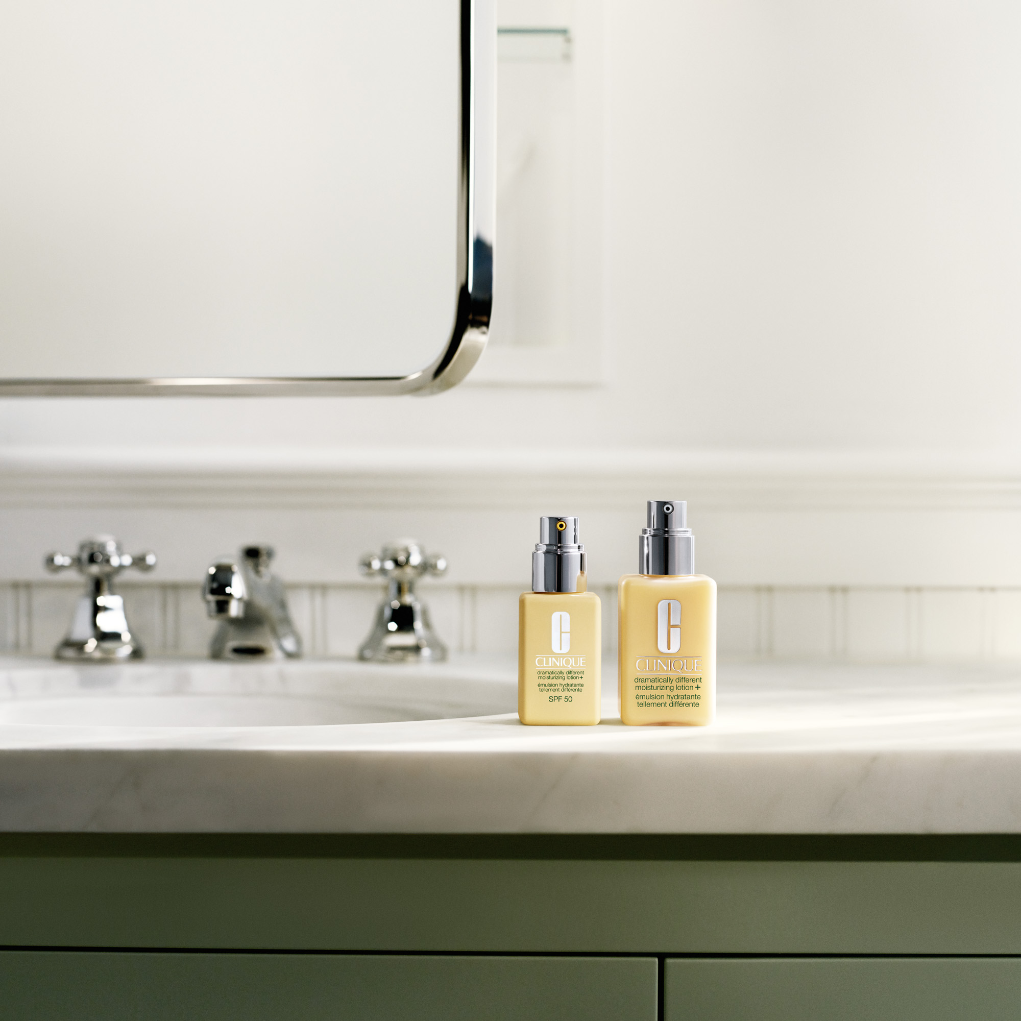 Clinique 3 Schritte Pflege Dramatically Different Moisturizing Lotion+ SPF50