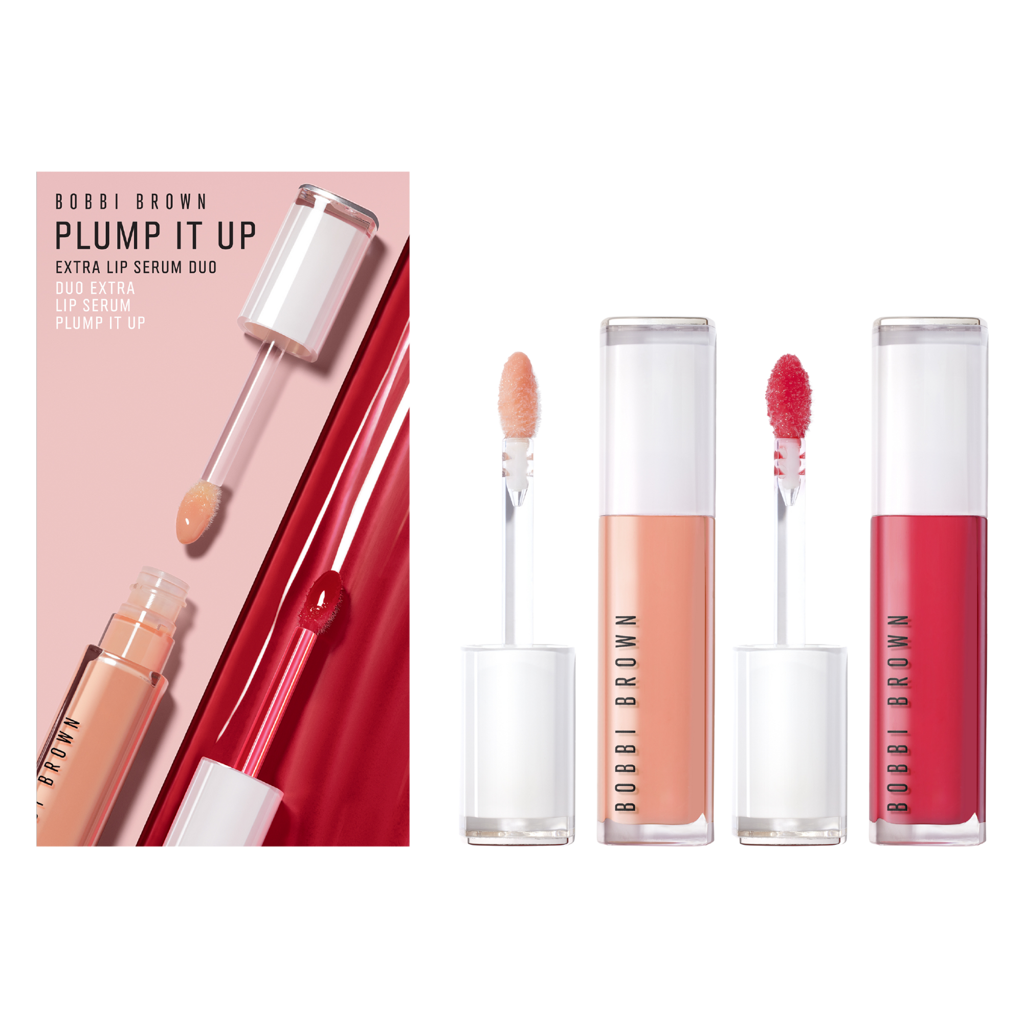Bobbi Brown Lips Extra Plump & Shine Lip Duo Bobbi Brown Lips Extra Plump & Shine Lip Duo