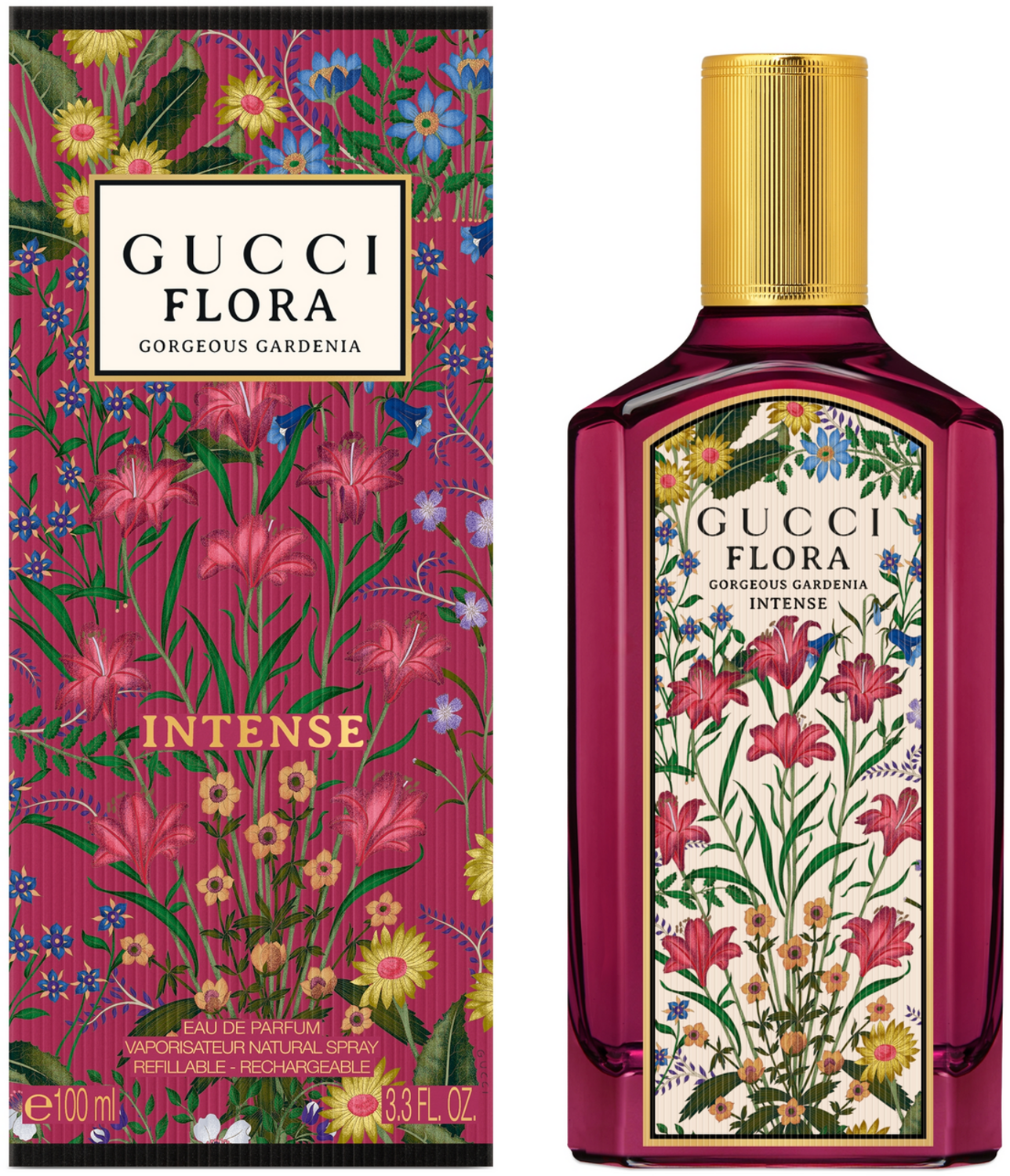 Gucci Flora Gorgeous Gardenia Eau de Parfum (EdP) Intense nachfüllbar