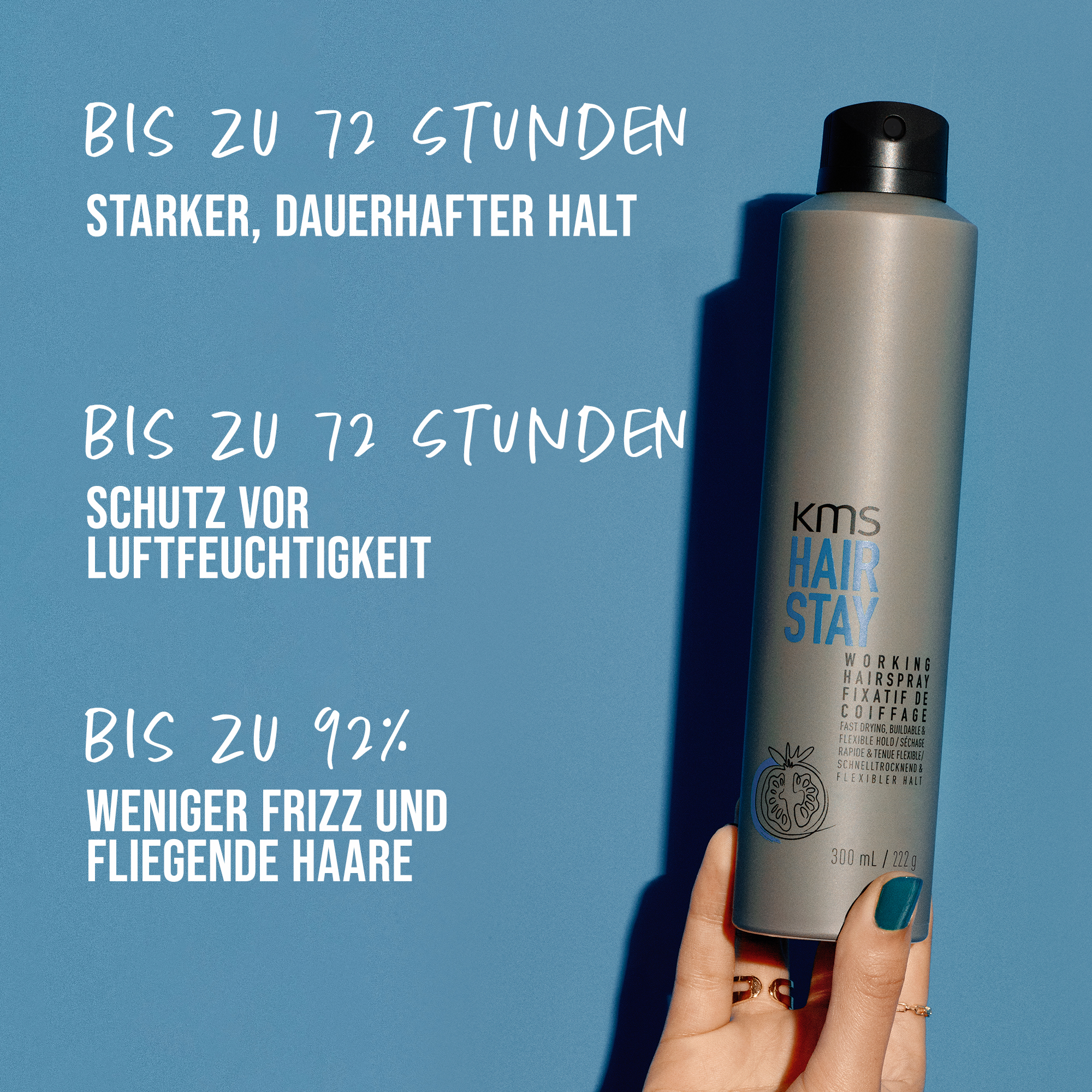 KMS HairStay Working Hairspray KMS HairStay Working Hairspray