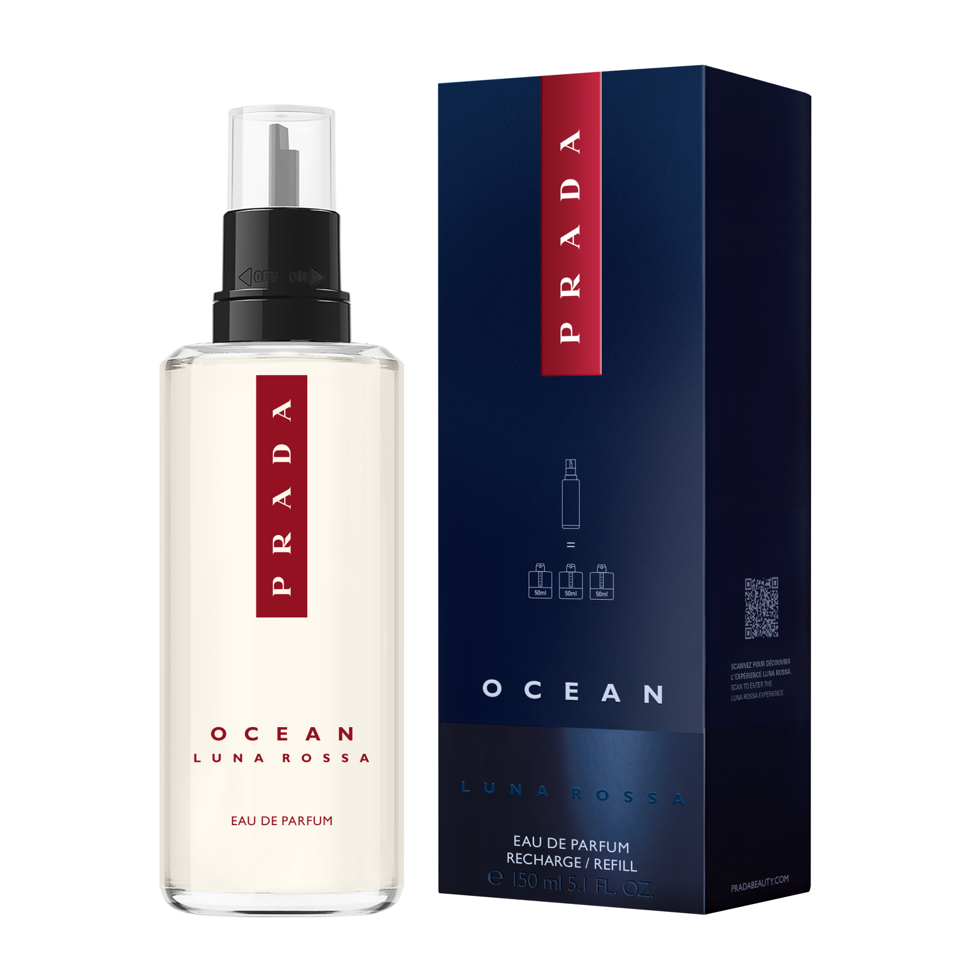 Prada Luna Rossa Ocean Eau de Parfum (EdP) Refill