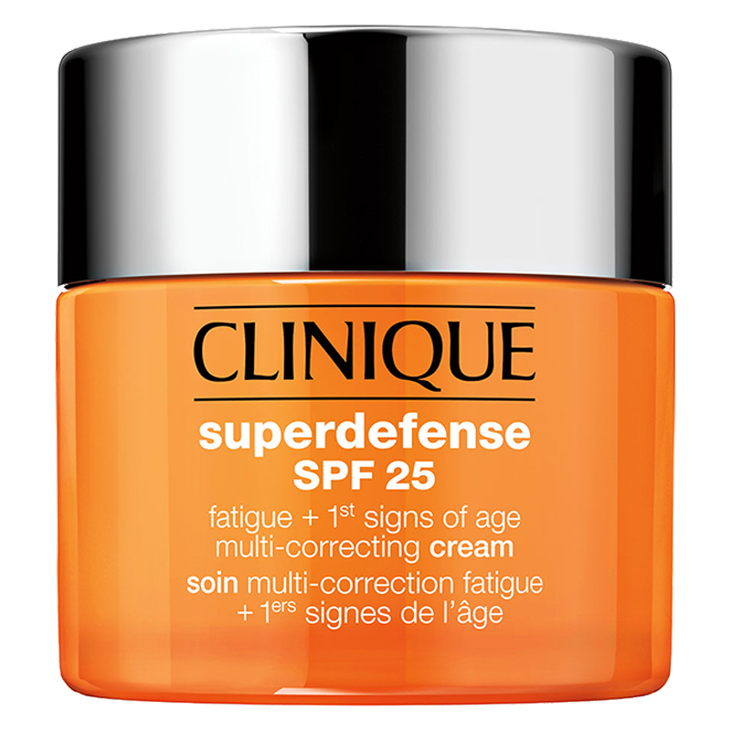 Clinique Superdefense Fatigue + 1st Signs of Age Multi-Correcting Cream SPF25 - Hauttyp 3/4