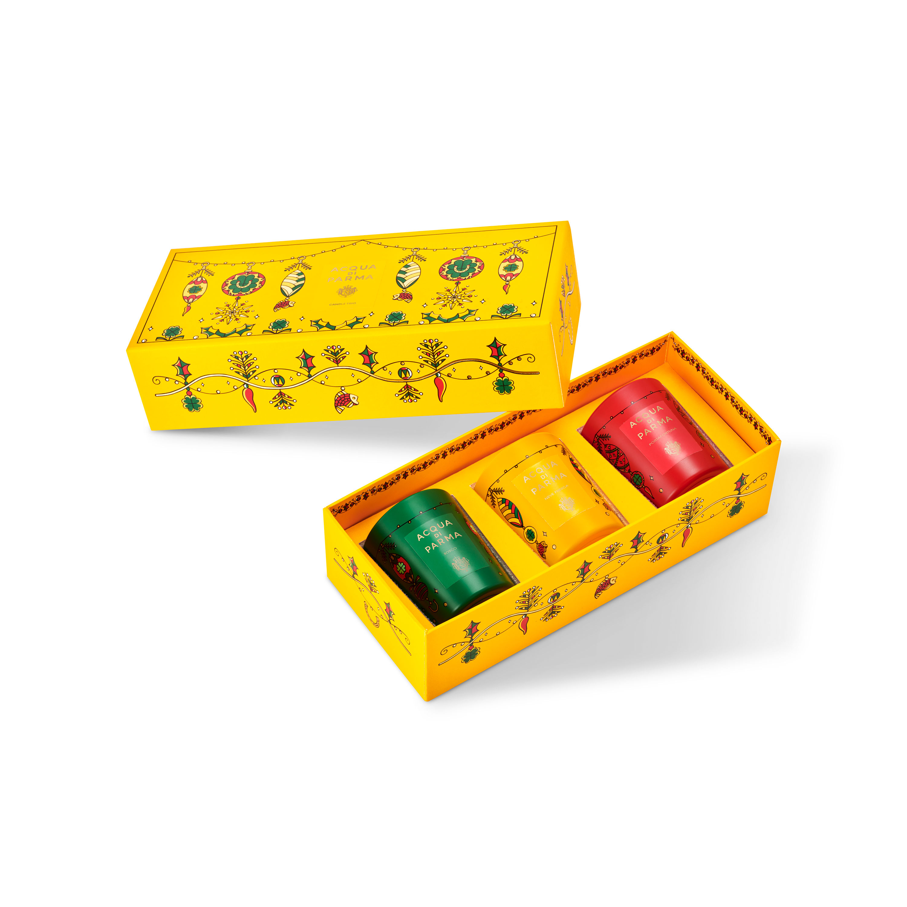 ACQUA DI PARMA Holiday Collection Candle Set 3x70g