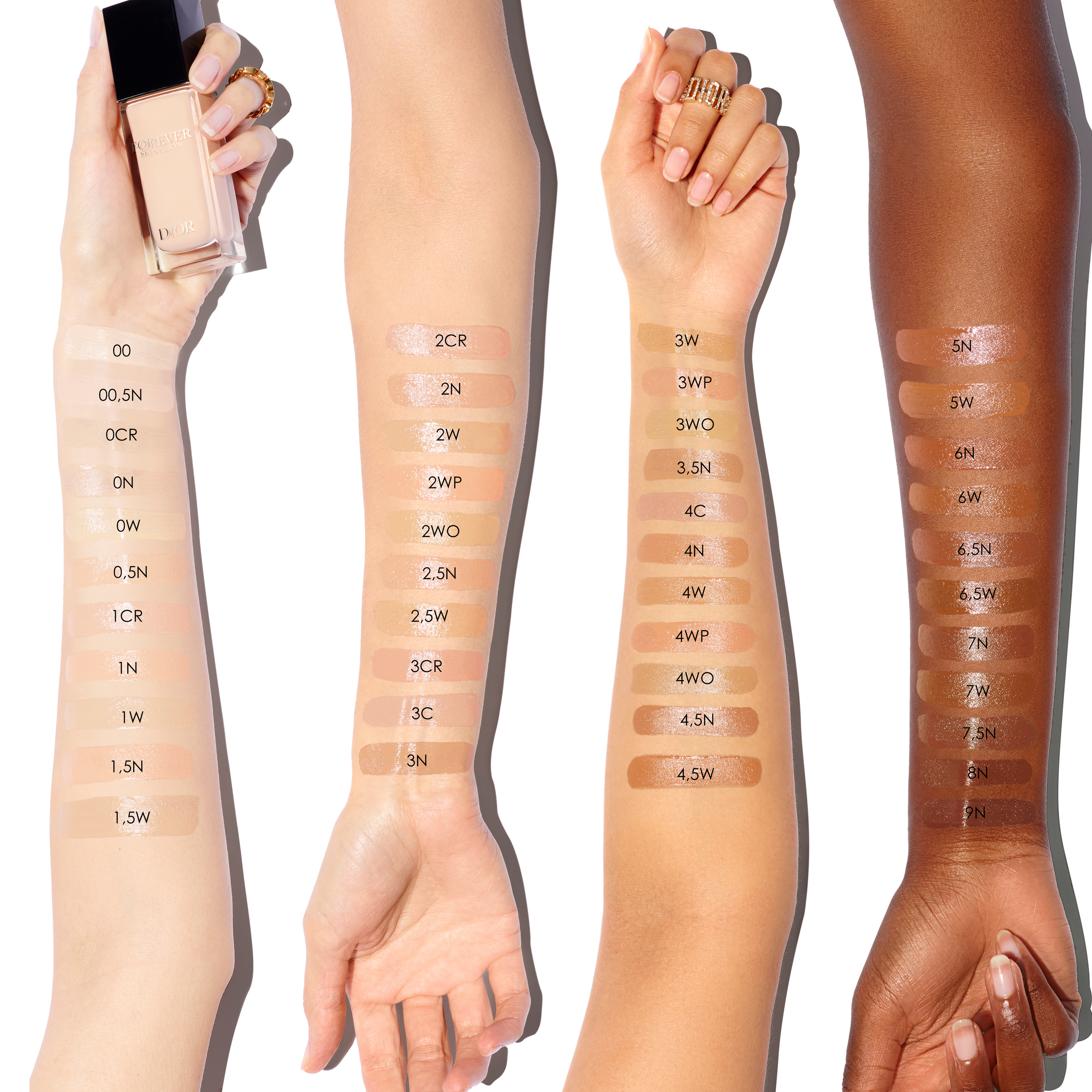 DIOR DIORSKIN FOREVER FLUID Skin Glow Foundation