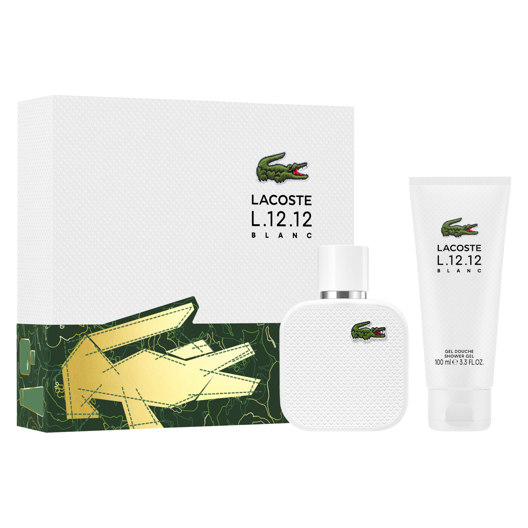 Lacoste L.12.12 Blanc Eau de Toilette (EdT) 50ml SET